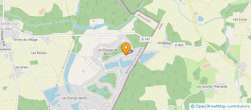localisation de l'entreprise MONSIEUR FREDERIC MAYAUT  BAZOCHES-SUR-LE-BETZ