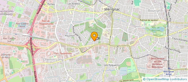 localisation de l'entreprise MONSIEUR FREDERIC MAYER  BORDEAUX