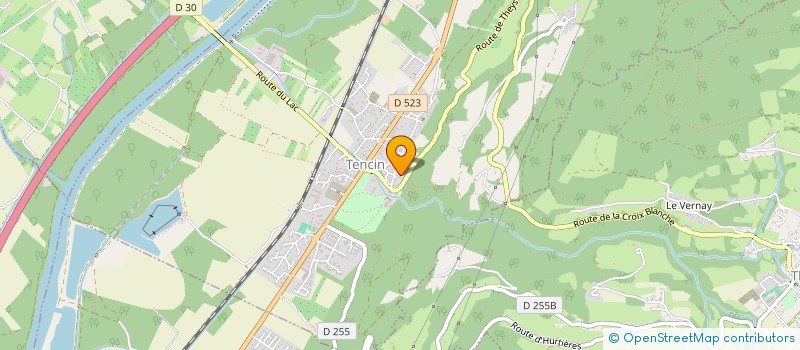 localisation de l'entreprise MONSIEUR FREDERIC MAYOT  TENCIN