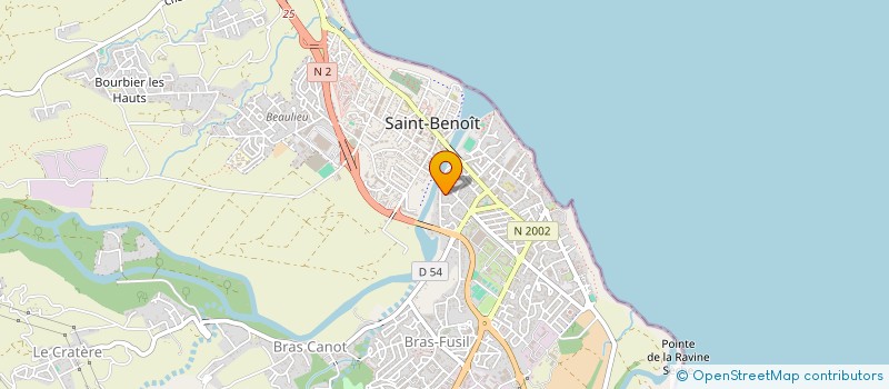 localisation de l'entreprise MONSIEUR FREDERIC MAYOT à SAINT-BENOIT