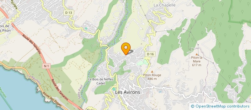 localisation de l'entreprise MONSIEUR FREDERIC MAZEAU  LES AVIRONS