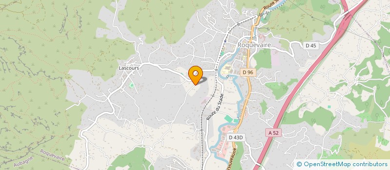 localisation de l'entreprise MONSIEUR FREDERIC MAZET  ROQUEVAIRE