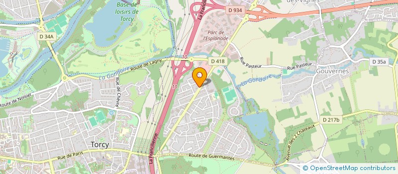 localisation de l'entreprise MONSIEUR FREDERIC MBOUKOU  SAINT-THIBAULT-DES-VIGNES