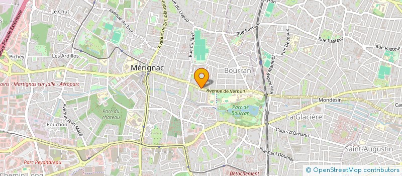 localisation de l'entreprise MONSIEUR FREDERIC MEDJAND  MERIGNAC