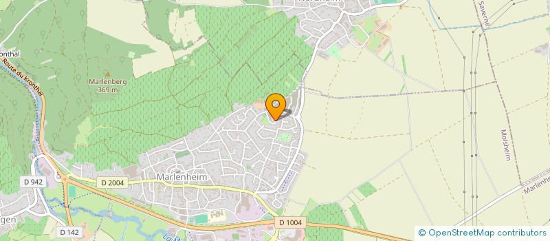 localisation de l'entreprise MONSIEUR FREDERIC MEHN  MARLENHEIM