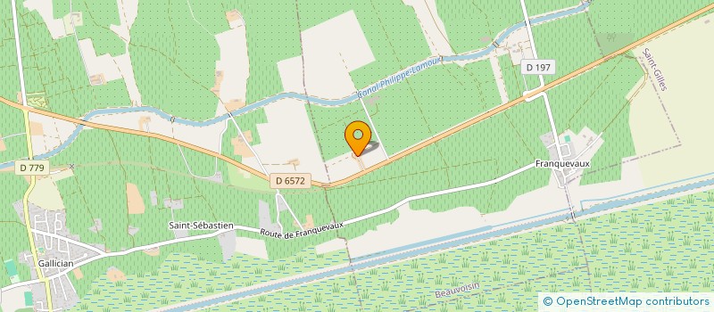 localisation de l'entreprise MONSIEUR FREDERIC MEIFFRE  BEAUVOISIN