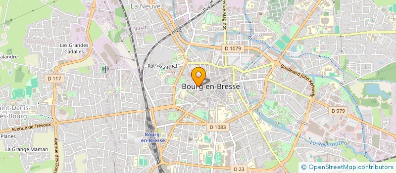 localisation de l'entreprise MONSIEUR FREDERIC MEIGNIN à BOURG-EN-BRESSE