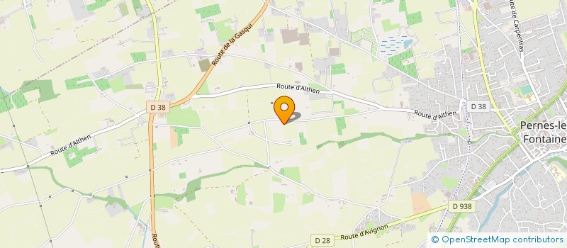 localisation de l'entreprise MONSIEUR FREDERIC MELA  PERNES-LES-FONTAINES