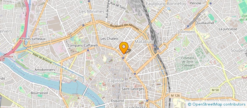 localisation de l'entreprise MONSIEUR FREDERIC MELINAND à TOULOUSE