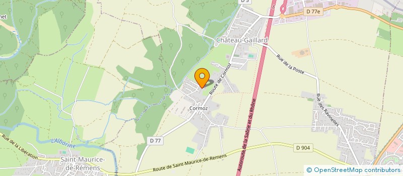 localisation de l'entreprise MONSIEUR FREDERIC MELIS  CHATEAU-GAILLARD