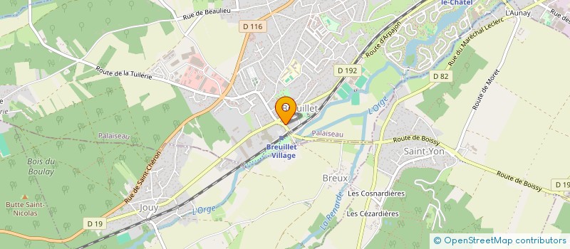 localisation de l'entreprise MONSIEUR FREDERIC MELO à BREUILLET
