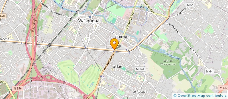 localisation de l'entreprise MONSIEUR FREDERIC MELON à VILLENEUVE D ASCQ