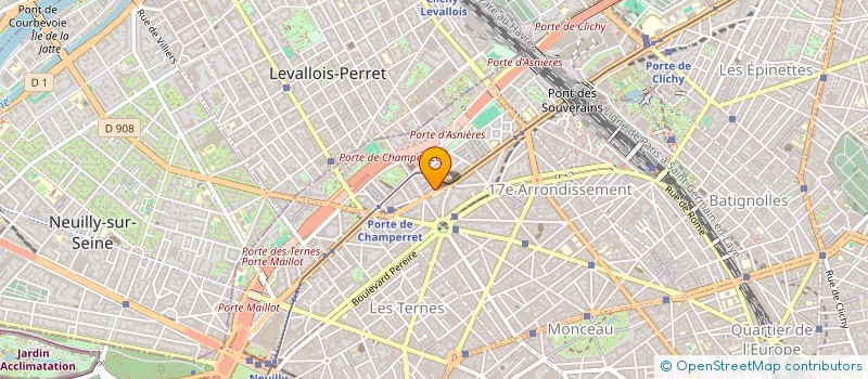 localisation de l'entreprise MONSIEUR FREDERIC MENANT  PARIS