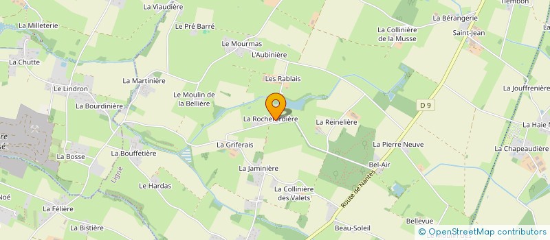 localisation de l'entreprise MONSIEUR FREDERIC MENARD à LIGNE