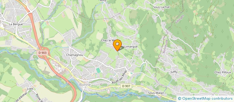 localisation de l'entreprise MONSIEUR FREDERIC MENDEZ  ANNEMASSE