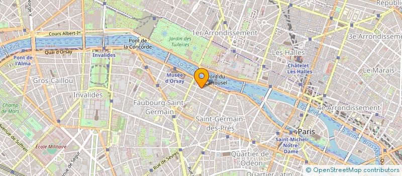 localisation de l'entreprise MONSIEUR FREDERIC MENGUY  PARIS