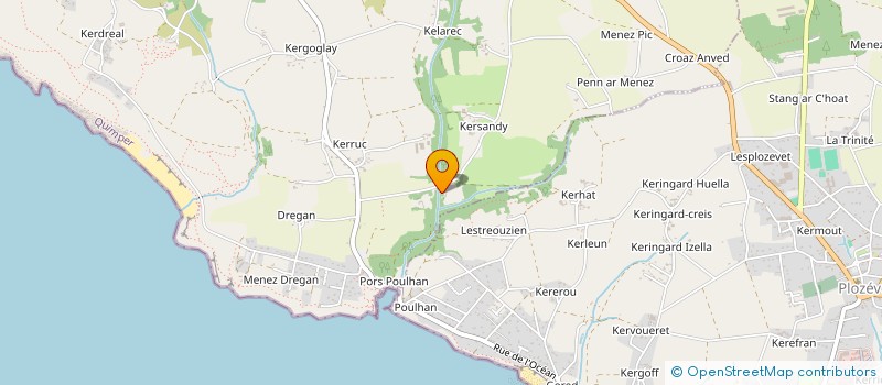 localisation de l'entreprise MONSIEUR FREDERIC MENS  PLOUHINEC