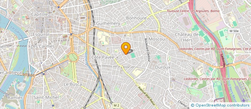 localisation de l'entreprise MONSIEUR FREDERIC MENUET à TOULOUSE