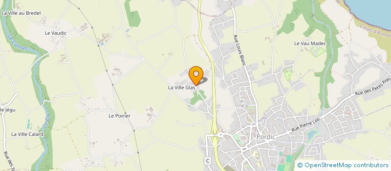 localisation de l'entreprise MONSIEUR FREDERIC MERCERON à PORDIC