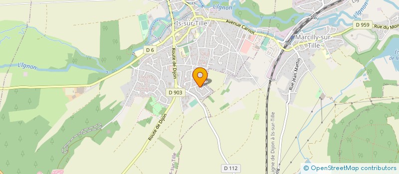 localisation de l'entreprise MONSIEUR FREDERIC MERCIER à IS-SUR-TILLE