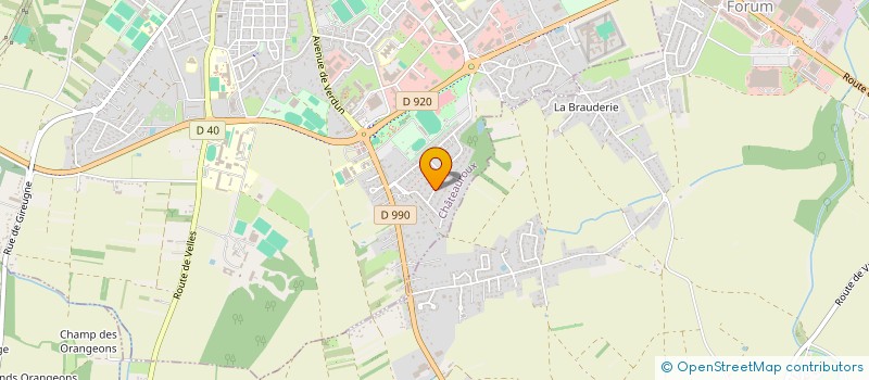 localisation de l'entreprise MONSIEUR FREDERIC MERCIER à CHATEAUROUX