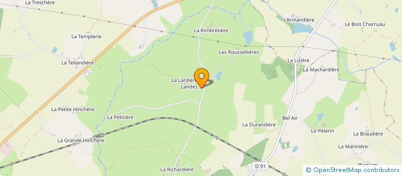 localisation de l'entreprise MONSIEUR FREDERIC MERLET à SEVREMOINE
