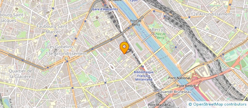 localisation de l'entreprise MONSIEUR FREDERIC MERLIN  PARIS