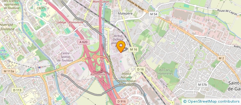 localisation de l'entreprise MONSIEUR FREDERIC MESSINES à TOULOUSE