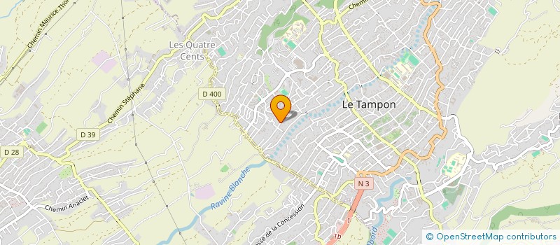 localisation de l'entreprise MONSIEUR FREDERIC METRO  LE TAMPON