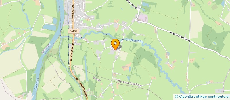 localisation de l'entreprise MONSIEUR FREDERIC METTE  POUILLY-SOUS-CHARLIEU