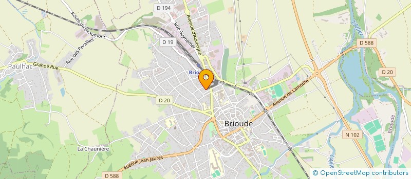 localisation de l'entreprise MONSIEUR FREDERIC MEUNIER  FONTANNES