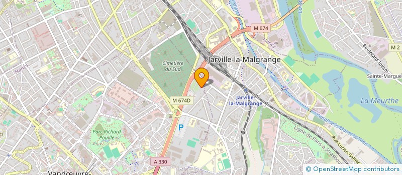 localisation de l'entreprise MONSIEUR FREDERIC MEYER  VANDUVRE-LES-NANCY