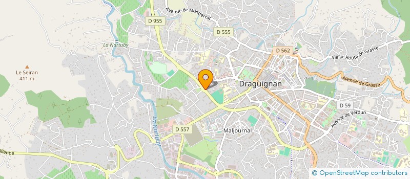localisation de l'entreprise MONSIEUR FREDERIC MEYERE  DRAGUIGNAN