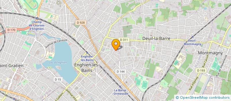 localisation de l'entreprise MONSIEUR FREDERIC MEYNIER à MONTMORENCY