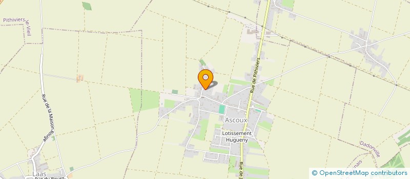 localisation de l'entreprise MONSIEUR FREDERIC MEYS  ASCOUX