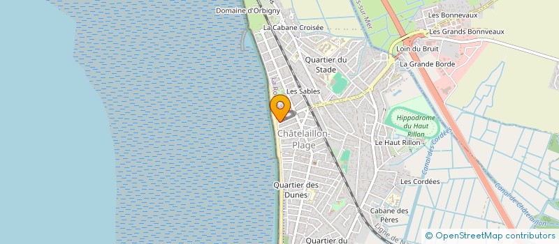 localisation de l'entreprise MONSIEUR FREDERIC MICHALOWSKI  CHATELAILLON-PLAGE