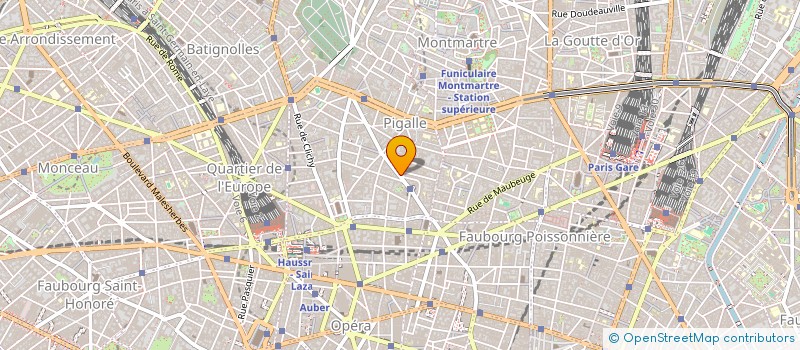 localisation de l'entreprise MONSIEUR FREDERIC MICHAUD  PARIS