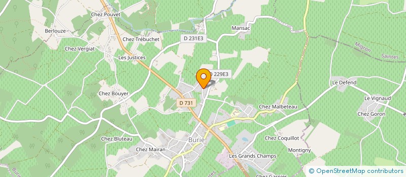 localisation de l'entreprise MONSIEUR FREDERIC MICHEAU  NANTILLE