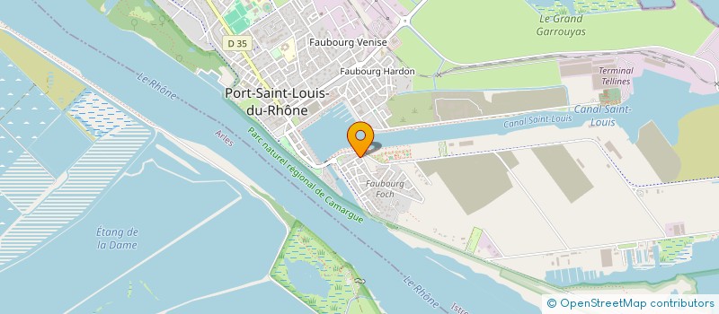 localisation de l'entreprise MONSIEUR FREDERIC MICHEL à PORT-SAINT-LOUIS-DU-RHONE