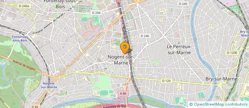 localisation de l'entreprise MONSIEUR FREDERIC MICHEL à NOGENT-SUR-MARNE