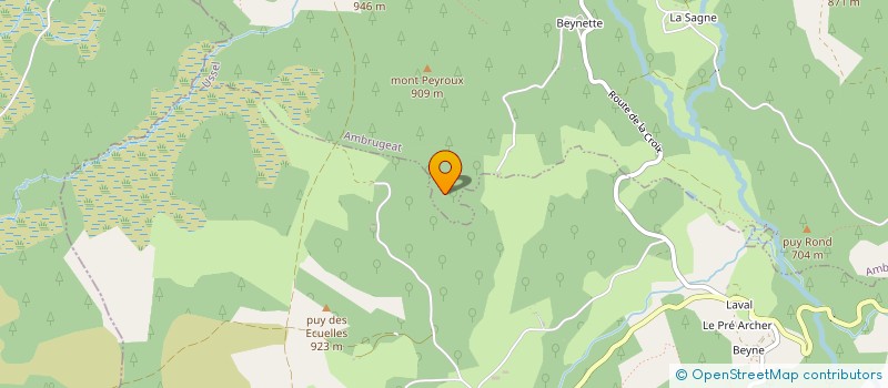 localisation de l'entreprise MONSIEUR FREDERIC MIGNON  COMBRESSOL