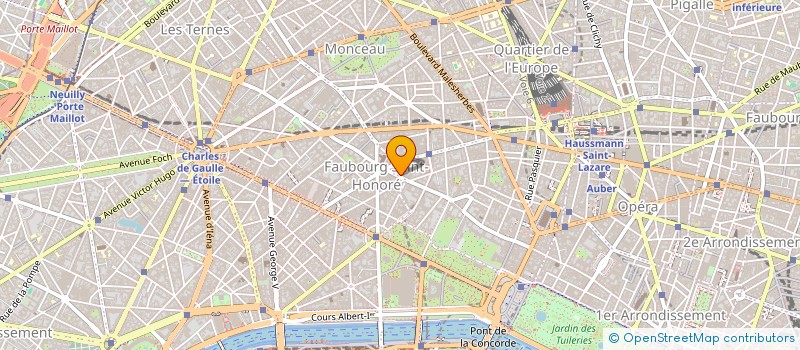 localisation de l'entreprise MONSIEUR FREDERIC MILCAMPS  PARIS