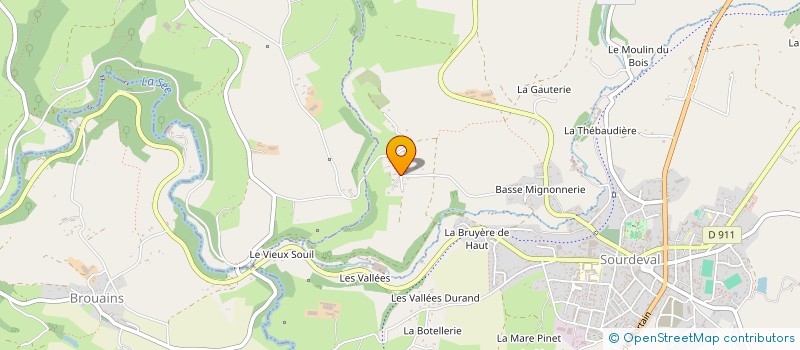 localisation de l'entreprise MONSIEUR FREDERIC MINARD à LANDIGOU