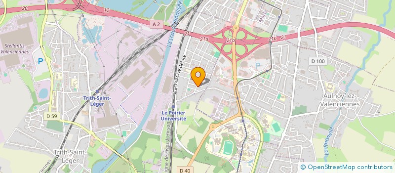 localisation de l'entreprise MONSIEUR FREDERIC MINEUR  TRITH-SAINT-LEGER