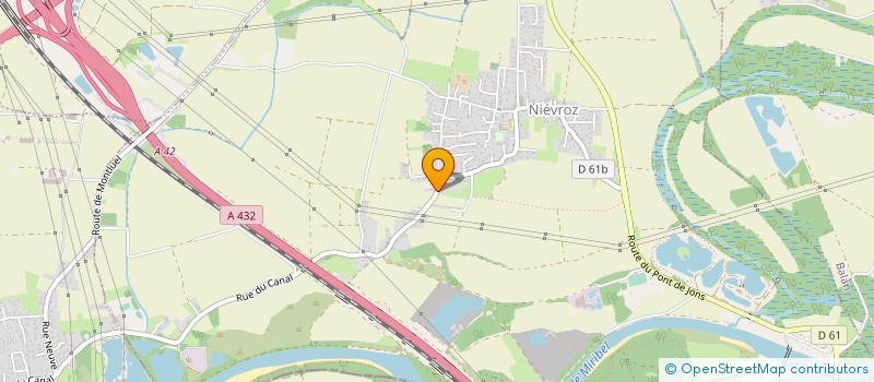 localisation de l'entreprise MONSIEUR FREDERIC MISSIER  NIEVROZ