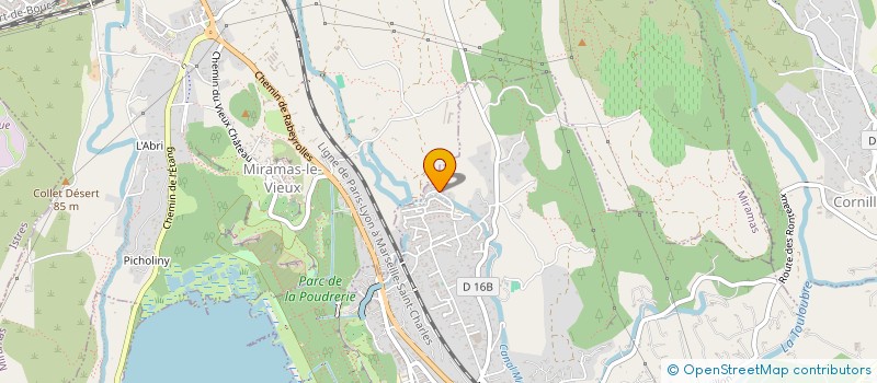 localisation de l'entreprise MONSIEUR FREDERIC MISSIR  SAINT-CHAMAS