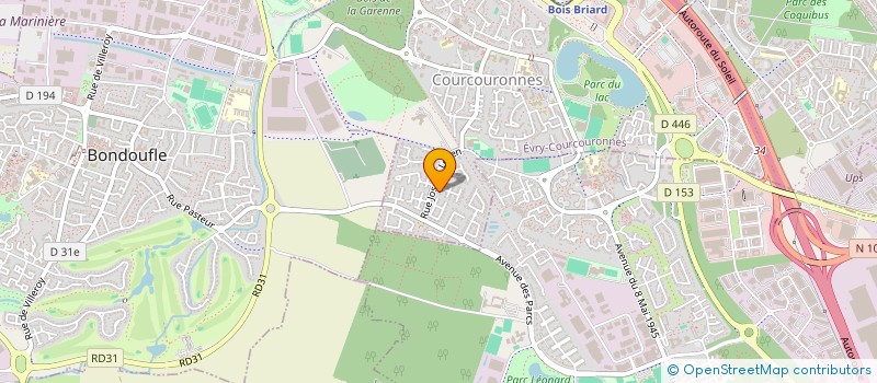 localisation de l'entreprise MONSIEUR FREDERIC MIZZI  EVRY-COURCOURONNES