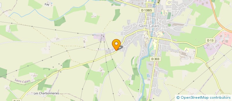 localisation de l'entreprise MONSIEUR FREDERIC MOCAER  SAINT-CALAIS