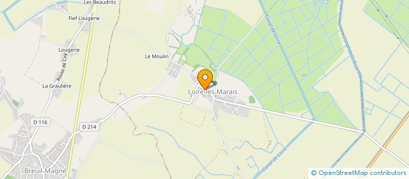localisation de l'entreprise MONSIEUR FREDERIC MOINIER à LOIRE-LES-MARAIS