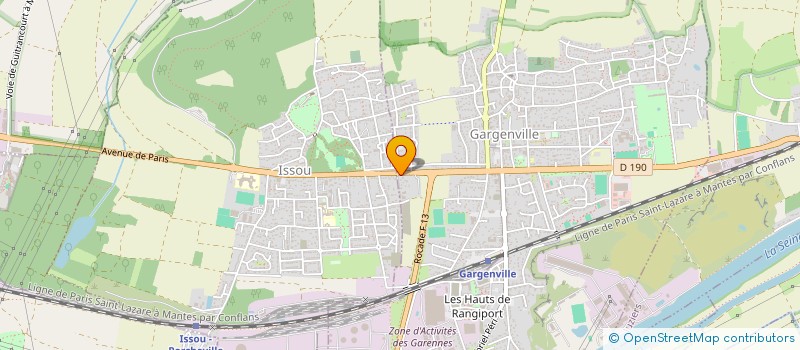 localisation de l'entreprise MONSIEUR FREDERIC MOIREZ  GARGENVILLE